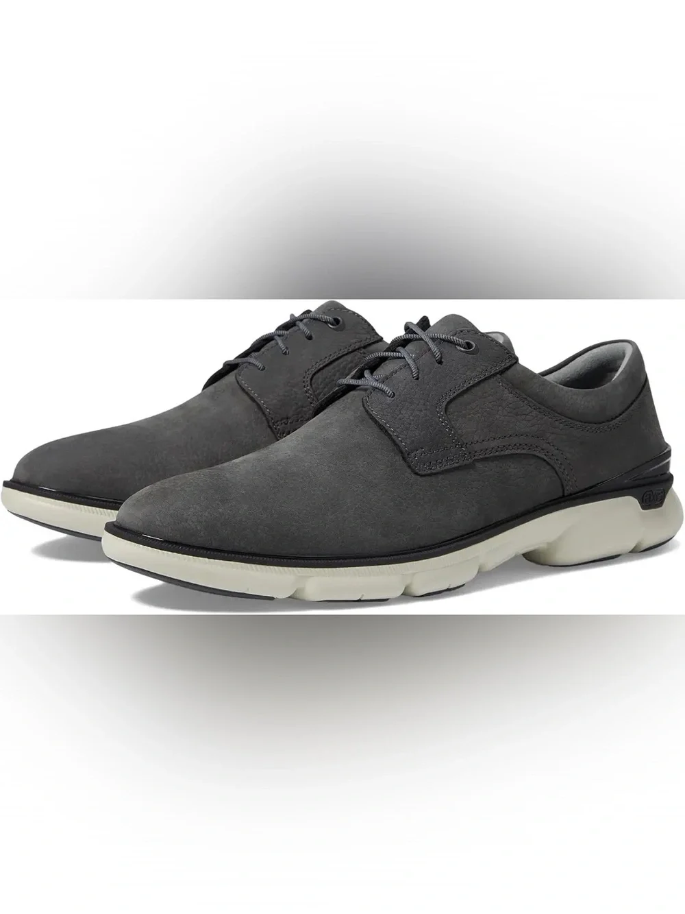 Johnston & Murphy XC4 Waterproof Nubuck Tanner Plain Toe Comfort Gray 8